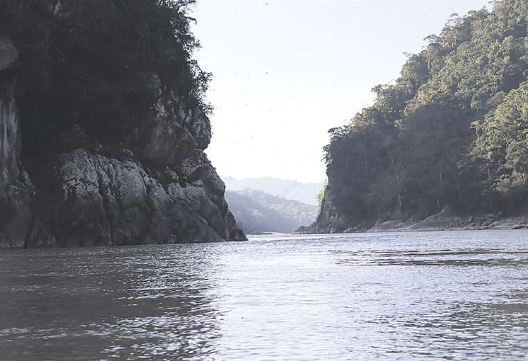 El imponente río Madre de Dios. En este afluente hay minería ilegal.