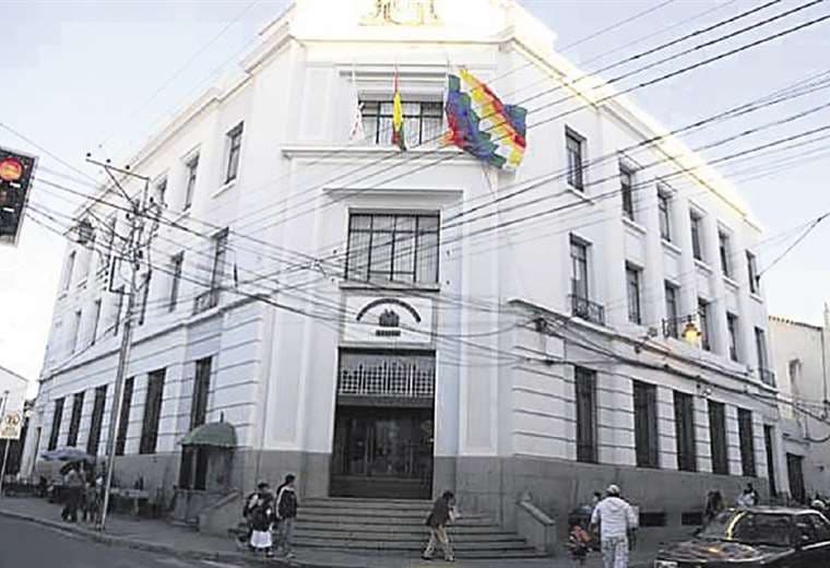 La sede de la Fiscalía General del Estado está en Sucre