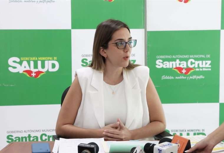 Adriana Amelunge, Secretaria Municipal de Salud.