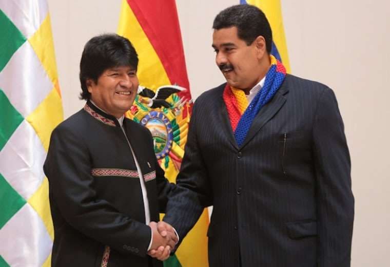 Evo dice que en Venezuela se repite el “mismo guion del golpe de Estado en Bolivia”