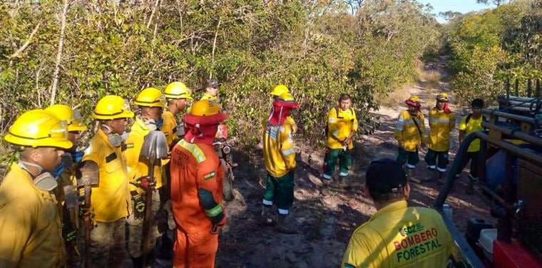 Incendios forestales en la Chiquitania