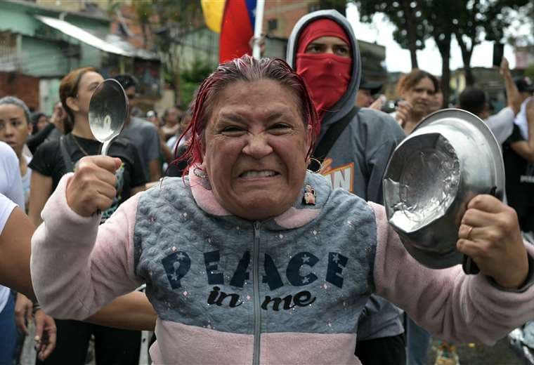 Protesta en Venezuela /Foto: AFP