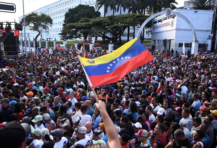 Protestas en Venezuela /Foto: AFP