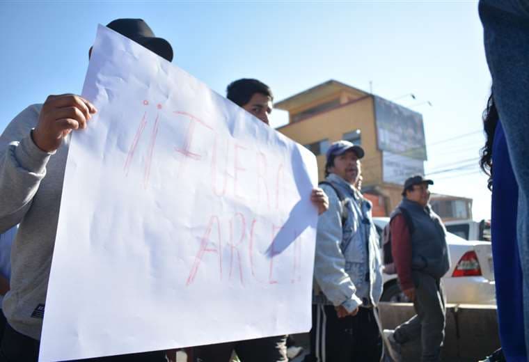 Marcha de gremiales y otros sectores en Tarija /Foto: APG Noticias