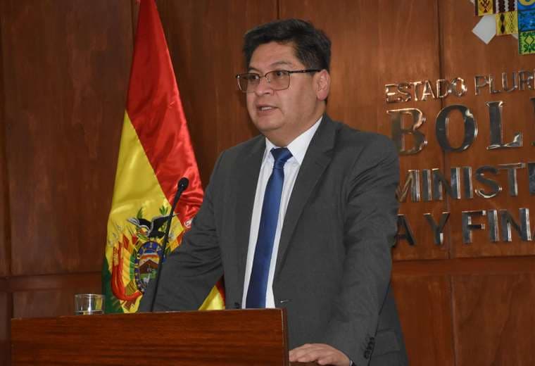 Ministro de Economía y Finanzas Públicas, Marcelo Montenegro. APG