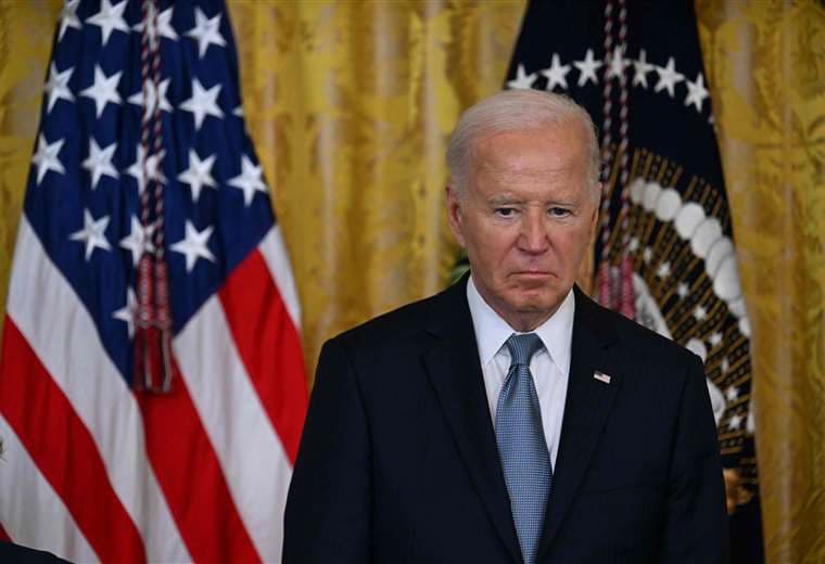 El presidente de Estados Unidos, Joe Biden, en la Casa de Blanca / AFP