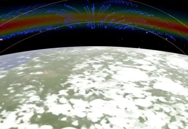 NASA descubre extrañas formaciones espectrales en la alta atmósfera terrestre