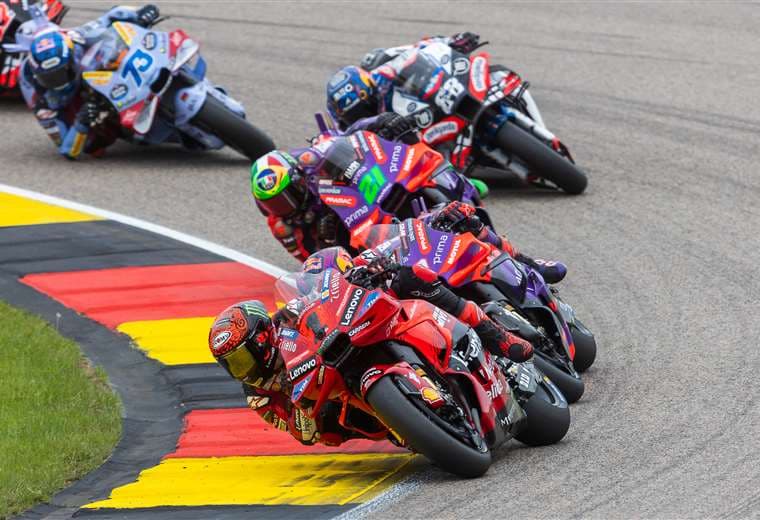 El italiano Bagnaia gana el Gran Premio de Alemania de MotoGP
