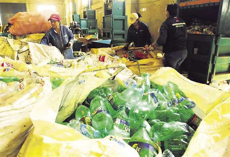 En la capital cruceña se recicla solo el 5,4% de los residuos domiciliarios