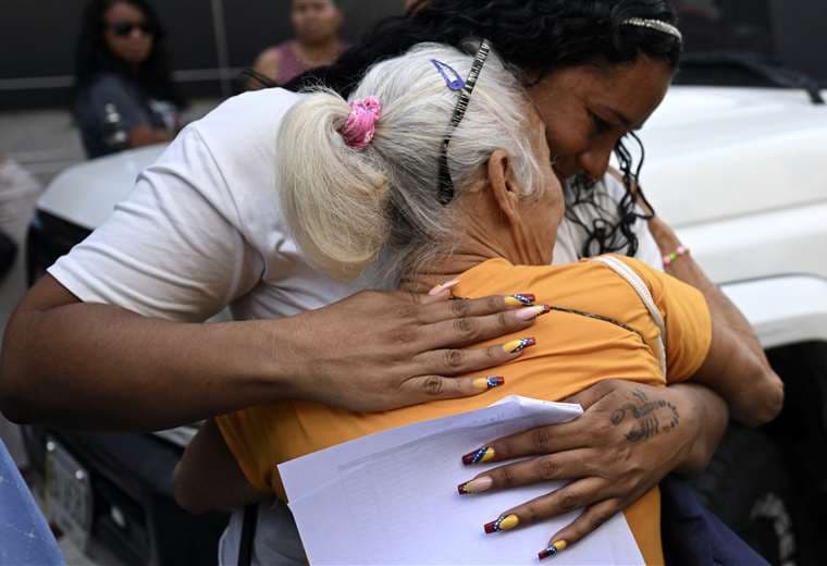 Arrestados durante las protestas en Venezuela /Foto: AFP