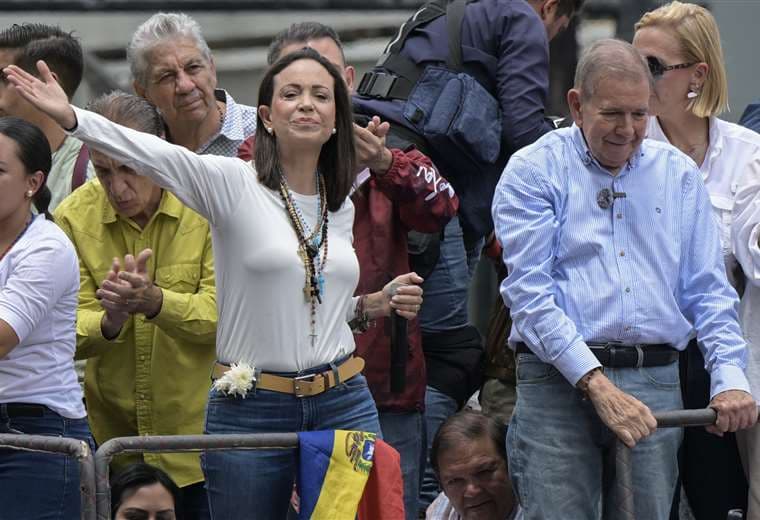 María Corina Machado. Foto: AFP