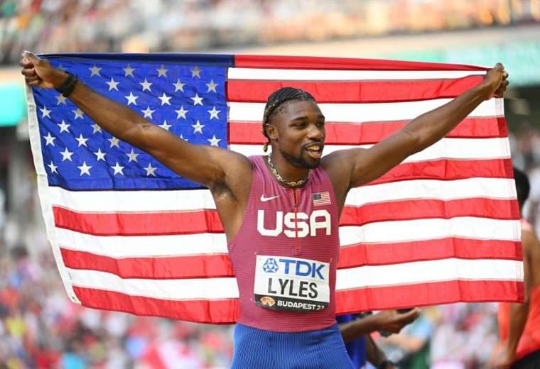 Noah Lyles. Foto: AFP