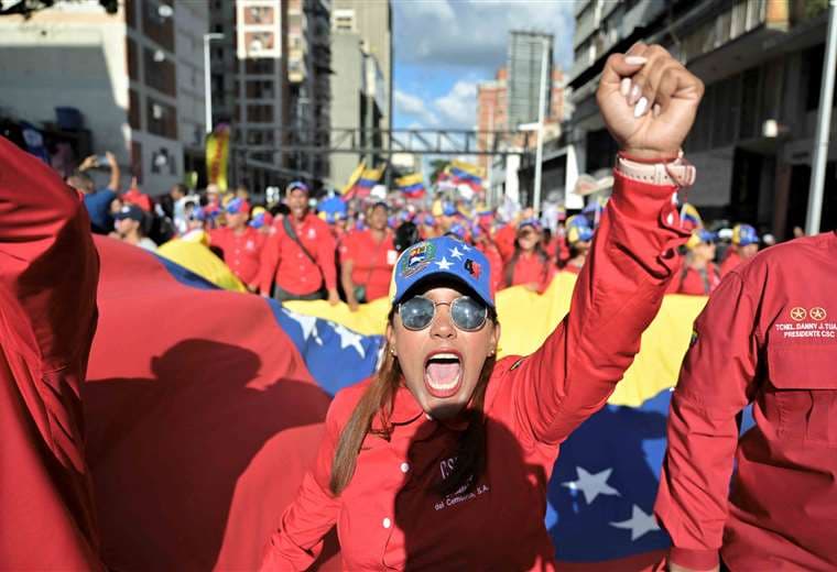 Protestas en Venezuela /Foto: AFP