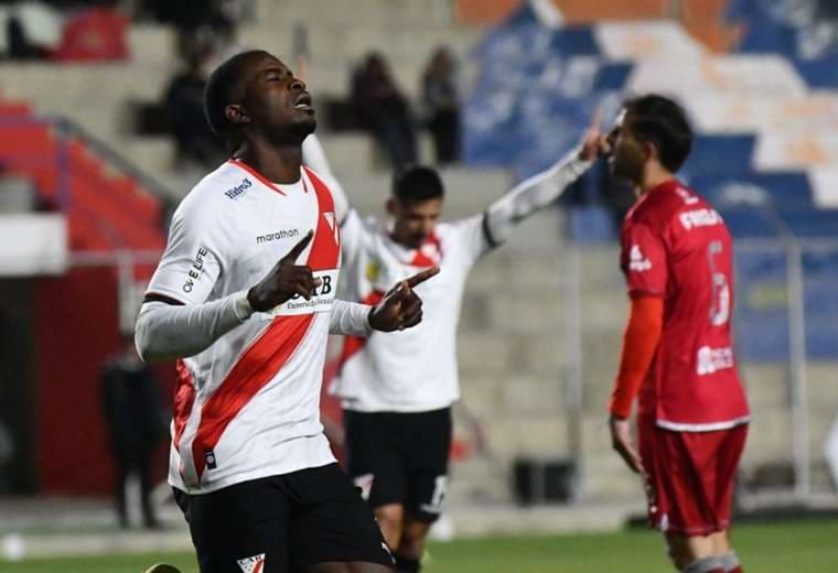 Carlos Lucumi marcó el segundo gol de Always Ready. Foto: APG Noticias