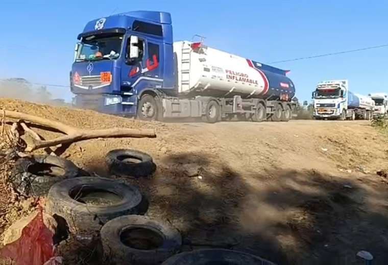 Alrededor de las 4 de la tarde del sábado, se levantó el bloqueo/Foto: Néstor Lovera