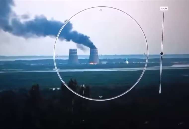 Incendio en central nuclear ucraniana de Zaporiyia, descartan "impacto" para la seguridad