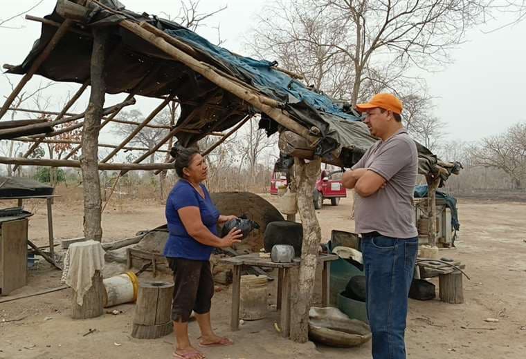 Tres familias pierden sus casas por el fuego, en Tornito