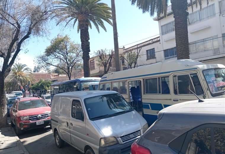 Buses del servicio público 