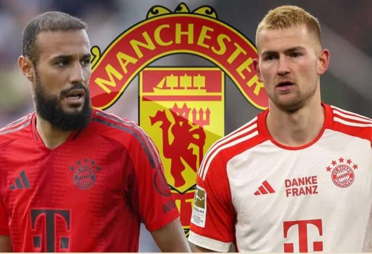 De Ligt y Mazraoui pasan del Bayern de Múnich al Manchester United