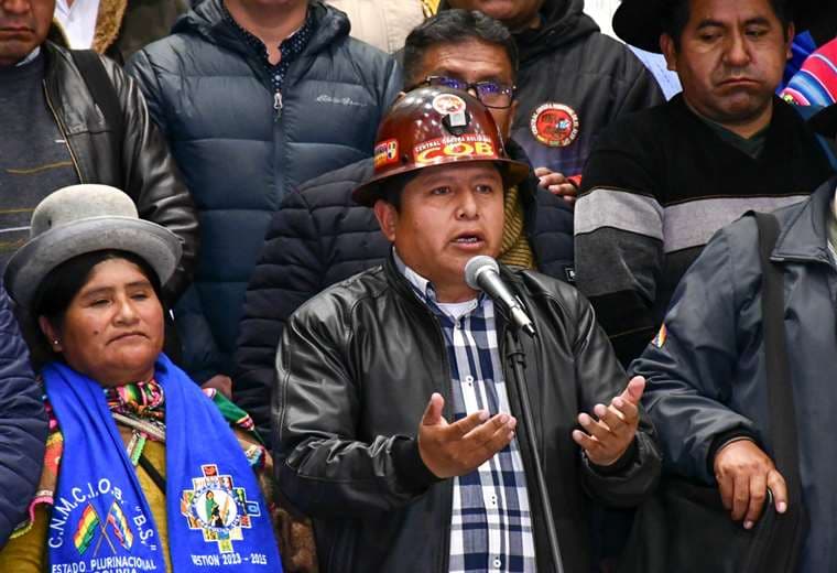 El Gabinete  Social, fue encabezado por la COB. Foto: APG