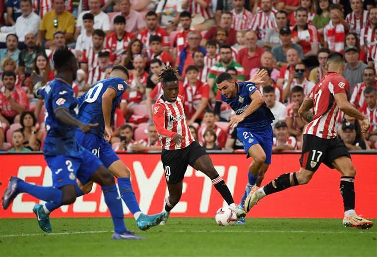 Athletic Bilbao empató con el Getafe.