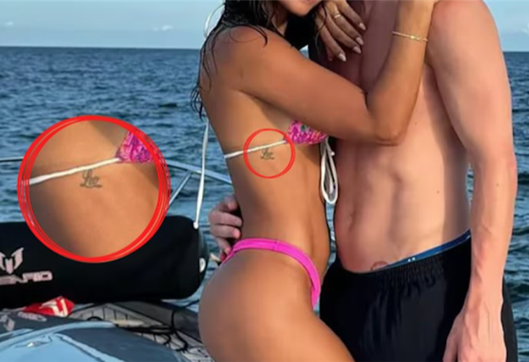 El tatuaje de Antonela Roccuzzo dedicado a Lionel Messi