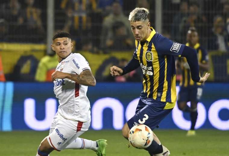 Rosario Central y Fortaleza empataron en la ida de octavos de la Sudamericana