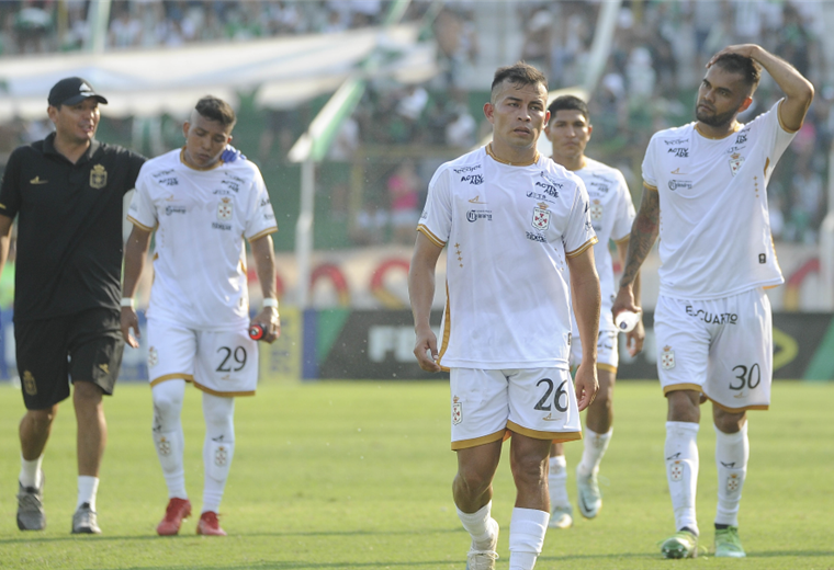 Real Santa Cruz se encuentra al borde del abismo.