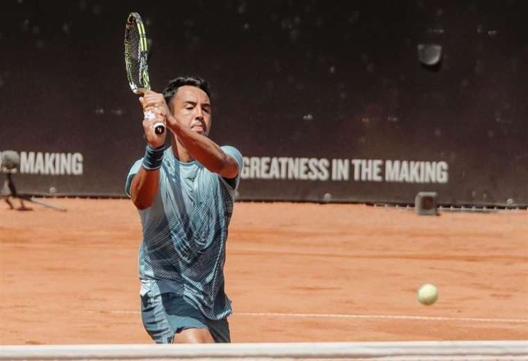 Hugo Dellien busca el título en Liberec. 