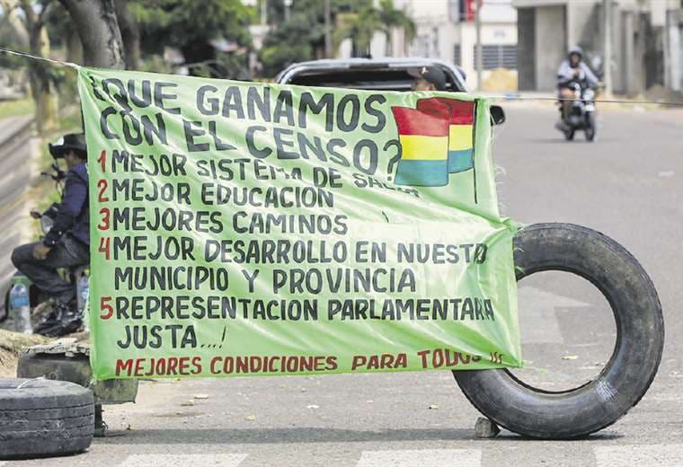 La demanda de censo llevó al paro de 36 días. Foto: Archivo