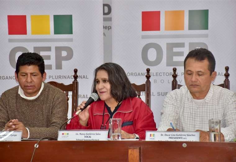  Vocal del Tribunal Supremo Electoral (TSE), Nacy Gutiérrez