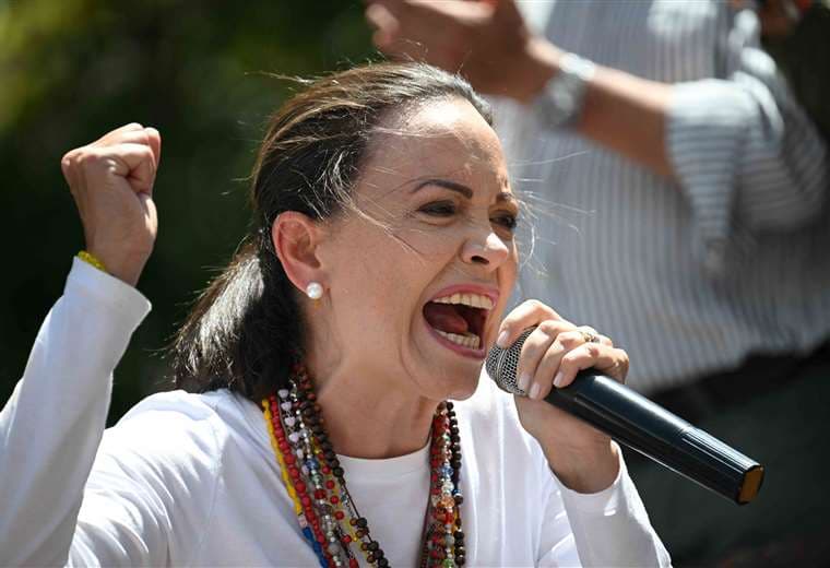 Opositores a Nicolás Maduro salen a protestar /Foto: AFP