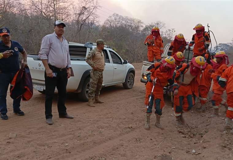 Incendios forestales asedian a los municipios de la Chiquitania