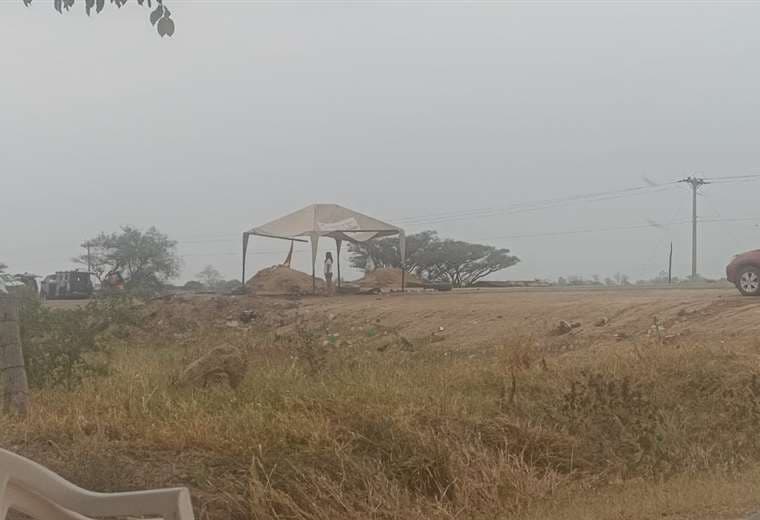 El tramo se habilitó para que pasen los camiones