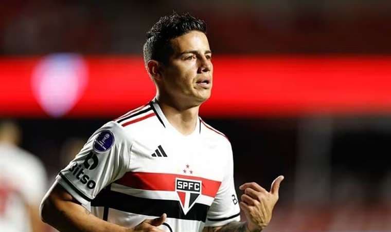 El San Pablo y el colombiano James Rodríguez llegan a acuerdo para rescindir contrato