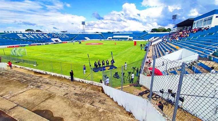 El estadio Carlos Villegas debía albergar el encuentro.