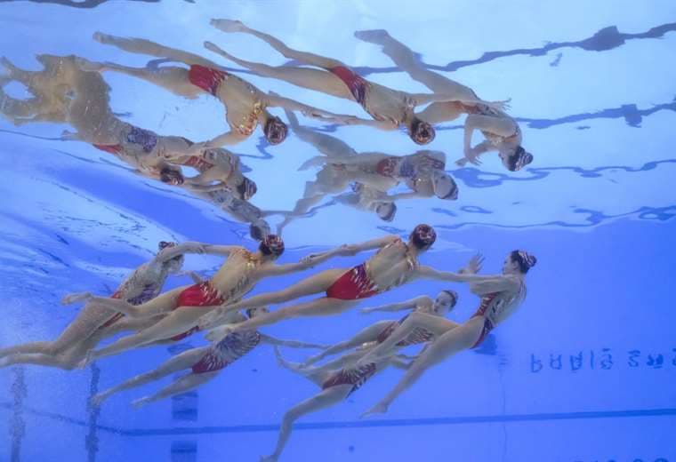 El equipo chino realizó una gran presentación en París 2024. Foto: AFP