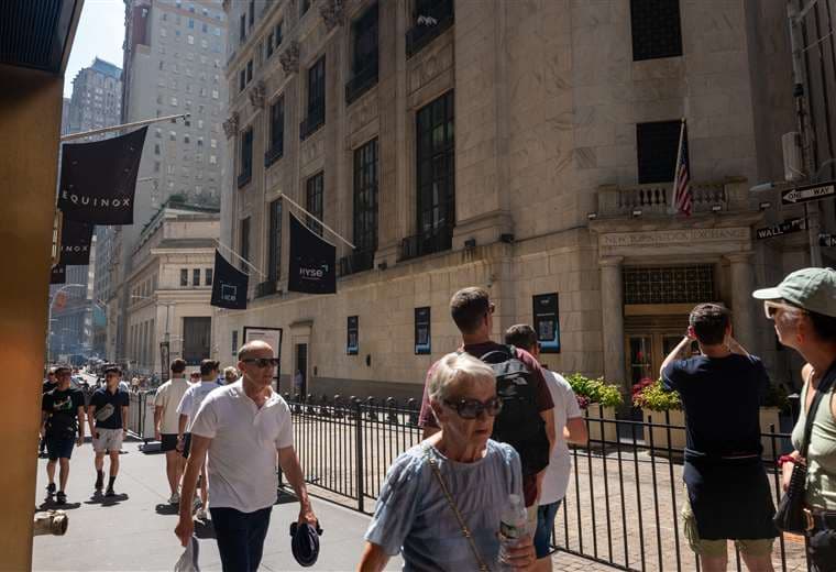 Edificio de la Bolsa de Valores de Nueva York / Foto: Getty Images / AFP