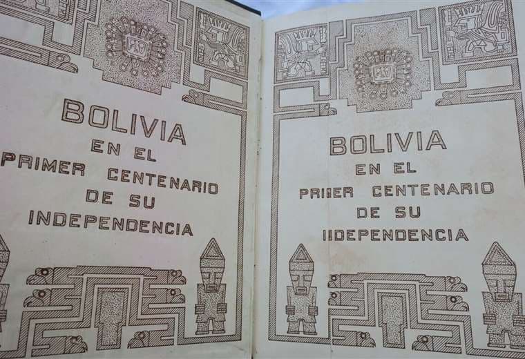 El texto de homenaje por el primer centenario de Bolivia