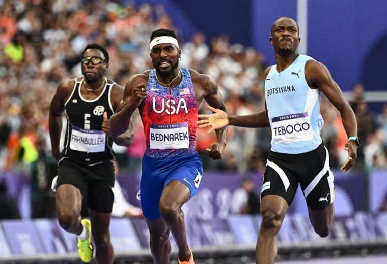 El botsuano Letsile Tebogo ganó el oro olímpico en 200 metros 