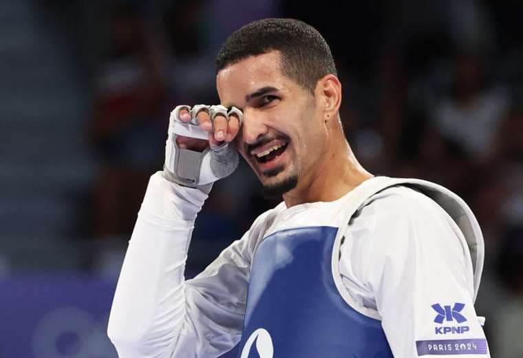 Edival Pontes derramó lágrimas tras ganar la medalla de bronce. Foto: AFP