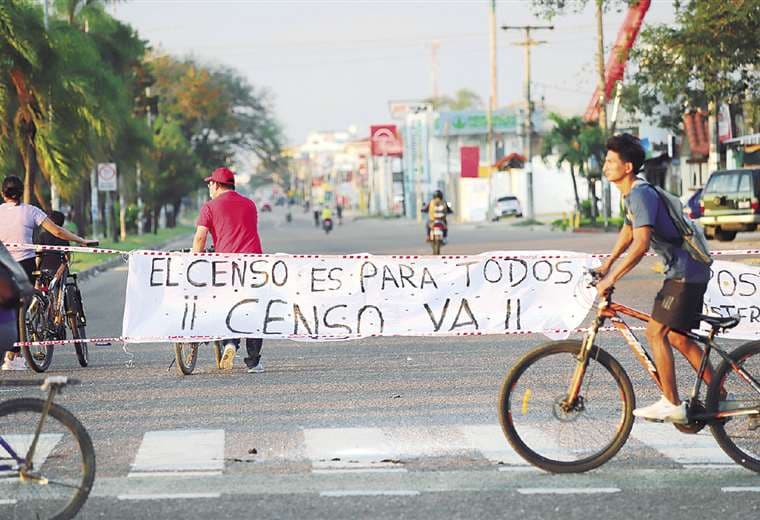 Paro por censo en 2022 /Foto: archivo EL DEBER