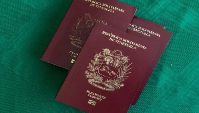 Pasaportes venezolanos