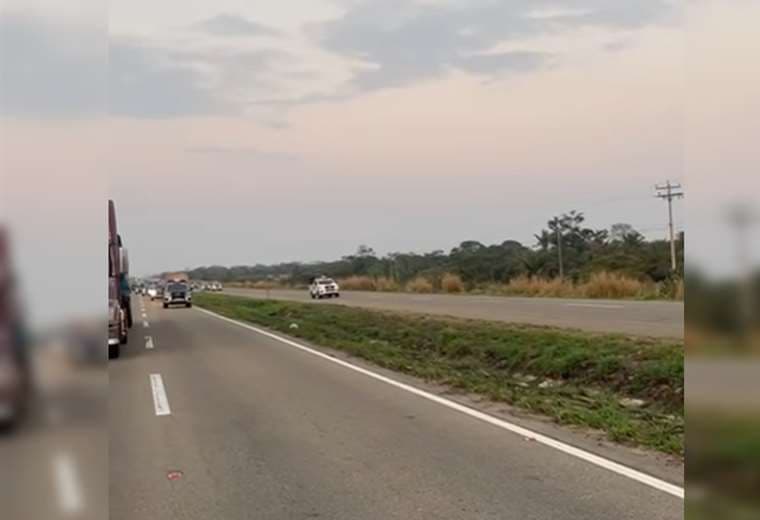 La carretera al Norte Integrado se encuentra expedita.