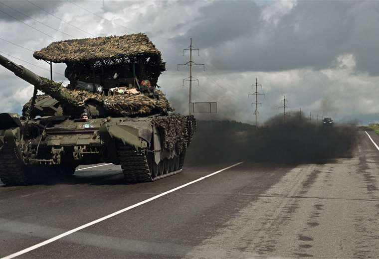 Tanque de batalla ruso T-72 / Foto: AFP