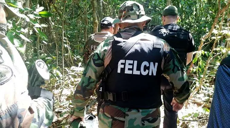 Agentes de la Fuerza Especial de Lucha Contra el Narcotráfico/Foto archivo