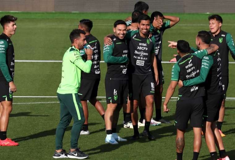 La Verde hizo su último entrenamiento en el estadio nacional. Foto: APG Noticias