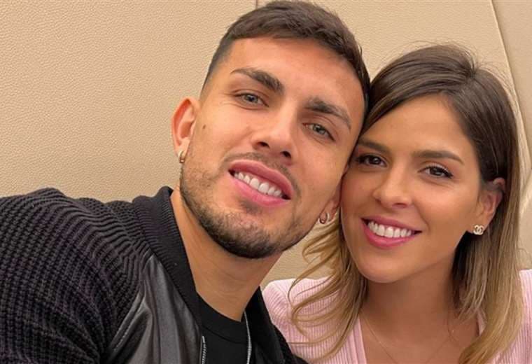 Leandro Paredes y Camila Galante