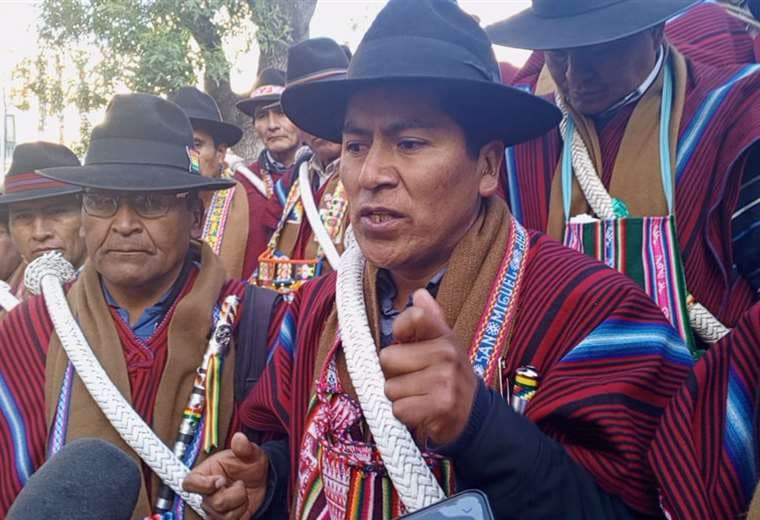 El dirigente David Mamani anunció cerco a La Paz desde el 16 de septiembre