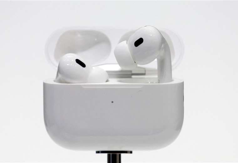 Los nuevos AirPods de Apple /Foto: AFP